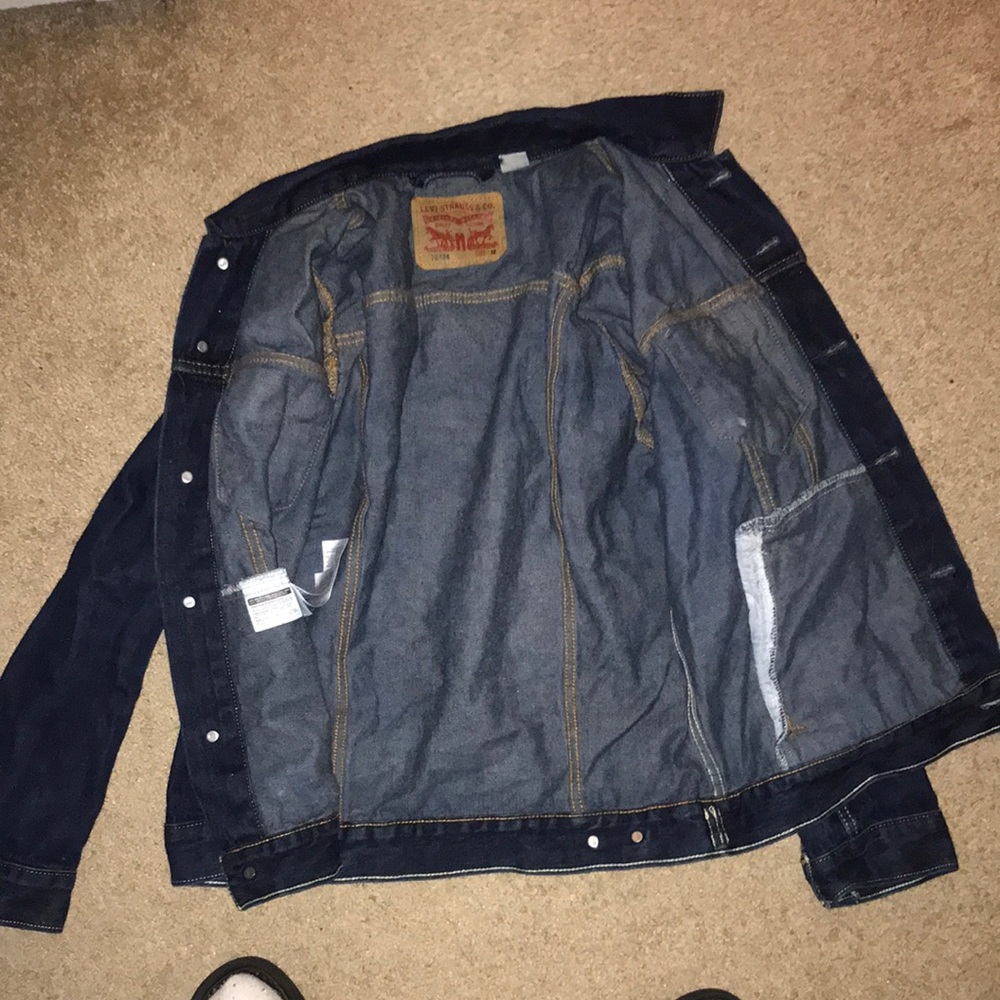 Levi Straus Denim Blue Jean Jacket